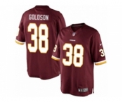 Youth Nike Washington Redskins #38 Dashon Goldson Burgundy Red Team Color NFL Jersey