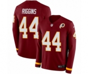Youth Nike Washington Redskins #44 John Riggins Limited Burgundy Therma Long Sleeve NFL Jersey