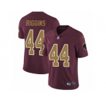 Youth Nike Washington Redskins #44 John Riggins Vapor Untouchable Limited Burgundy Red Gold Number Alternate 80TH Anniversary NFL Jersey
