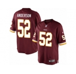Youth Nike Washington Redskins #52 Ryan Anderson Limited Burgundy Red Team Color NFL Jersey