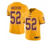 Youth Nike Washington Redskins #52 Ryan Anderson Limited Gold Rush NFL Jersey
