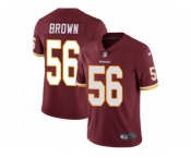Youth Nike Washington Redskins #56 Zach Brown Vapor Untouchable Limited Burgundy Red Team Color NFL Jersey