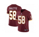 Youth Nike Washington Redskins #58 Junior Galette Vapor Untouchable Limited Burgundy Red Team Color NFL Jersey