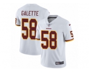 Youth Nike Washington Redskins #58 Junior Galette Vapor Untouchable Limited White NFL Jersey