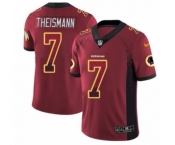 Youth Nike Washington Redskins #7 Joe Theismann Limited Red Rush Drift Fashion NFL Jersey