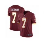 Youth Nike Washington Redskins #7 Joe Theismann Vapor Untouchable Limited Burgundy Red Team Color NFL Jersey