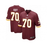 Youth Nike Washington Redskins #70 Sam Huff Game Burgundy Red Team Color NFL Jersey