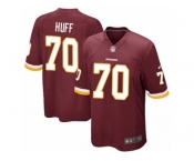 Youth Nike Washington Redskins #70 Sam Huff Game Burgundy Red Team Color NFL Jersey