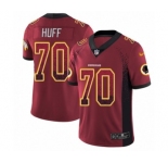 Youth Nike Washington Redskins #70 Sam Huff Limited Red Rush Drift Fashion NFL Jersey