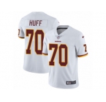 Youth Nike Washington Redskins #70 Sam Huff Vapor Untouchable Limited White NFL Jersey