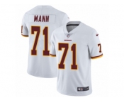 Youth Nike Washington Redskins #71 Charles Mann Vapor Untouchable Limited White NFL Jersey