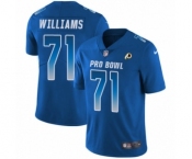 Youth Nike Washington Redskins #71 Trent Williams Limited Royal Blue NFC 2019 Pro Bowl NFL Jersey