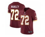 Youth Nike Washington Redskins #72 Dexter Manley Vapor Untouchable Limited Burgundy Red Team Color NFL Jersey