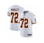 Youth Nike Washington Redskins #72 Dexter Manley Vapor Untouchable Limited White NFL Jersey