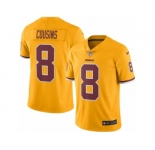 Youth Nike Washington Redskins #8 Kirk Cousins Limited Gold Rush Vapor Untouchable NFL Jersey