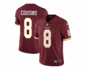 Youth Nike Washington Redskins #8 Kirk Cousins Vapor Untouchable Limited Burgundy Red Team Color NFL Jersey