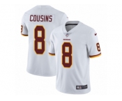 Youth Nike Washington Redskins #8 Kirk Cousins Vapor Untouchable Limited White NFL Jersey