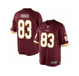 Youth Nike Washington Redskins #83 Brian Quick Limited Burgundy Red Team Color NFL Jersey