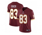 Youth Nike Washington Redskins #83 Brian Quick Vapor Untouchable Limited Burgundy Red Team Color NFL Jersey