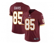 Youth Nike Washington Redskins #85 Vernon Davis Vapor Untouchable Limited Burgundy Red Team Color NFL Jersey