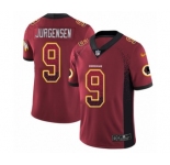 Youth Nike Washington Redskins #9 Sonny Jurgensen Limited Red Rush Drift Fashion NFL Jersey