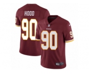Youth Nike Washington Redskins #90 Ziggy Hood Vapor Untouchable Limited Burgundy Red Team Color NFL Jersey