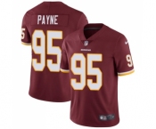 Youth Nike Washington Redskins #95 Da'Ron Payne Burgundy Red Team Color Vapor Untouchable Limited Player NFL Jersey