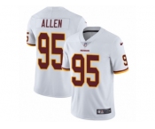 Youth Nike Washington Redskins #95 Jonathan Allen Vapor Untouchable Limited White NFL Jersey