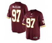 Youth Nike Washington Redskins #97 Terrell McClain Limited Burgundy Red Team Color NFL Jersey