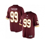 Youth Nike Washington Redskins #99 Phil Taylor Limited Burgundy Red Team Color NFL Jersey