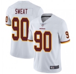 Youth Redskins #90 Montez Sweat White Stitched Football Vapor Untouchable Limited Jersey