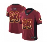 Youth Washington Redskins #23 Bryce Love Limited Red Rush Drift Fashion Football Jerse