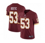 Youth Washington Redskins #53 Jon Bostic Burgundy Red Team Color Vapor Untouchable Limited Player Football Jersey
