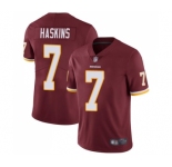 Youth Washington Redskins #7 Dwayne Haskins Burgundy Red Team Color Vapor Untouchable Limited Player Football Jersey