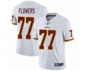 Youth Washington Redskins #77 Ereck Flowers White Vapor Untouchable Limited Player Football Jersey