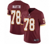 Youth Washington Redskins #78 Wes Martin Burgundy Red Team Color Vapor Untouchable Limited Player Football Jersey