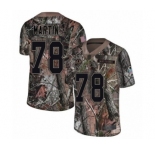 Youth Washington Redskins #78 Wes Martin Limited Camo Rush Realtree Football Jersey