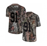 Youth Washington Redskins #91 Ryan Kerrigan Limited Camo Rush Realtree Football Jersey