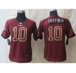 nike youth nfl jerseys Washington Red Skins #10 Griffin III Red[Elite drift fashion]