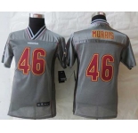 nike youth nfl jerseys washington redskins #46 alfred morris grey[nike vapor]