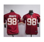 nike youth nfl jerseys washington redskins #98 orakpo red[nike]