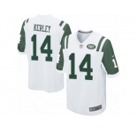 Men Nike New York Jets #14 Jeremy Kerley Game White NFL Jersey