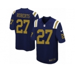 Men Nike New York Jets #27 Darryl Roberts Game Navy Blue Alternate NFL Jersey