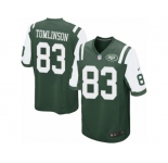 Men Nike New York Jets #83 Eric Tomlinson Game Green Team Color NFL Jersey