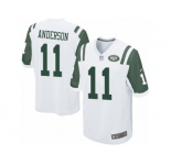 Men's Nike New York Jets #11 Robby Anderson Game White NFL Jersey