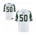 Men's Nike New York Jets #50 Darron Lee Game White NFL Jersey