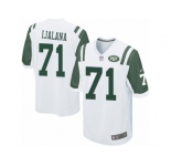 Men's Nike New York Jets #71 Ben Ijalana Game White NFL Jersey
