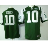nike nfl jerseys new york jets #10 holmes green[game]