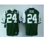 nike nfl jerseys new york jets #24 revis green[game]