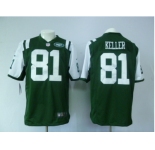 nike nfl jerseys new york jets #81 keller green[game]